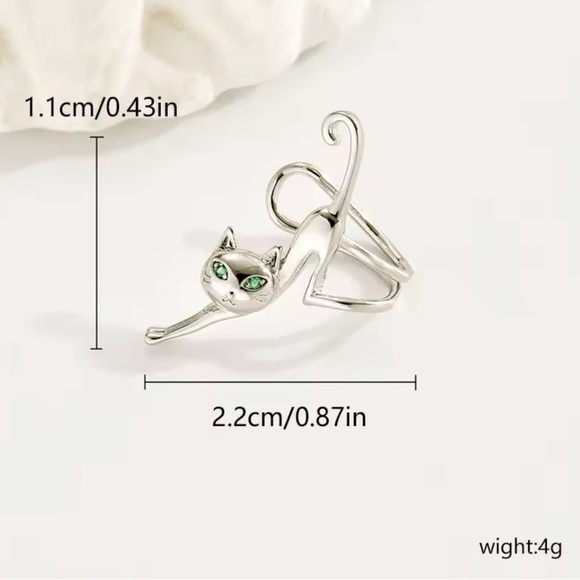 Cat Ear Cuff Earring - Picture 6 of 6